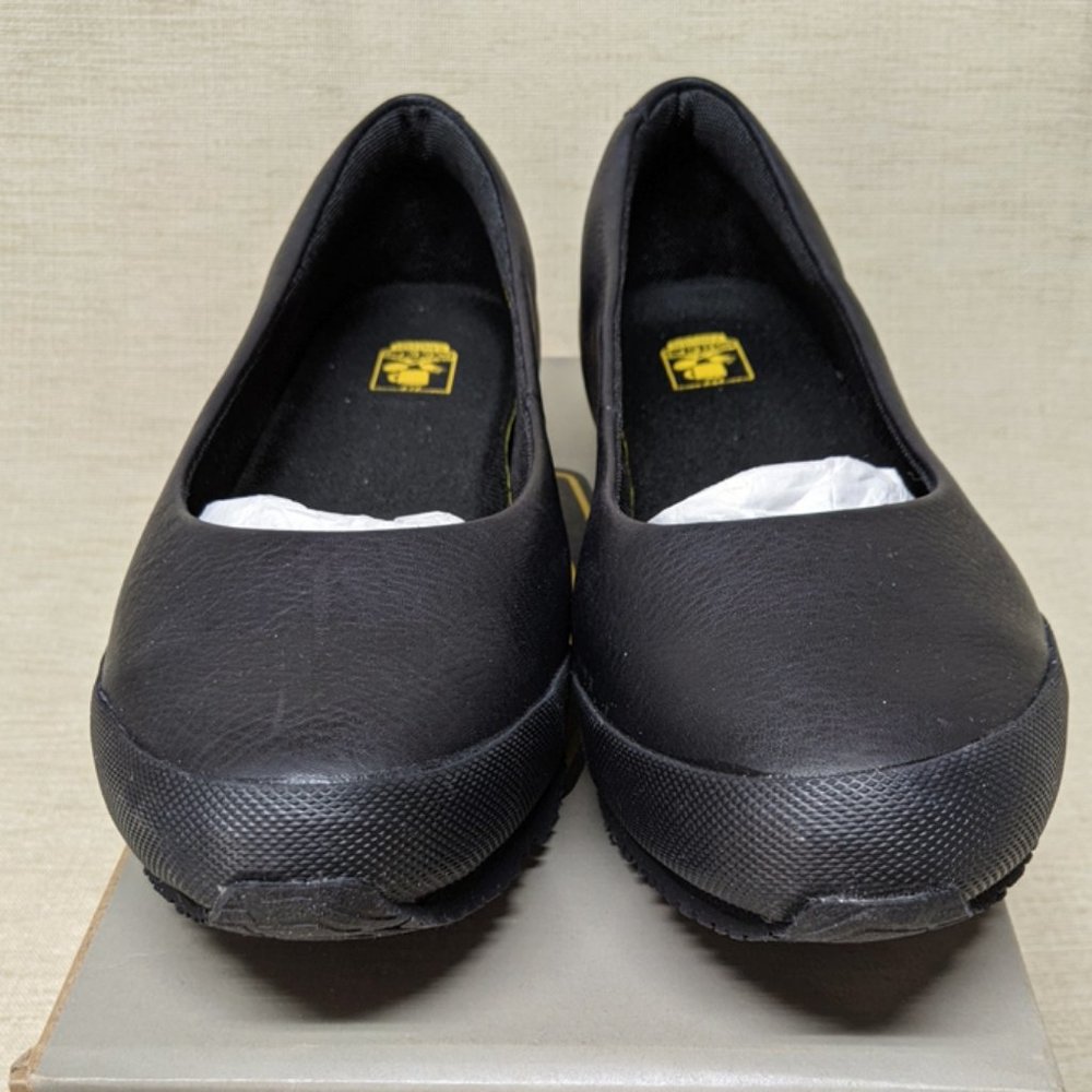 Keen Kanteen Black Leather Ballet Flat Size 11